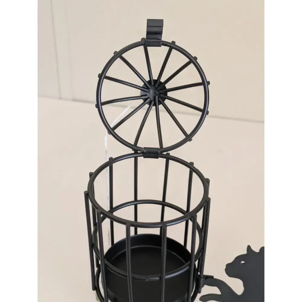 Island Creek Trading Co Cat Bird Cage Votive Candle Holder New Home Decor Kitty